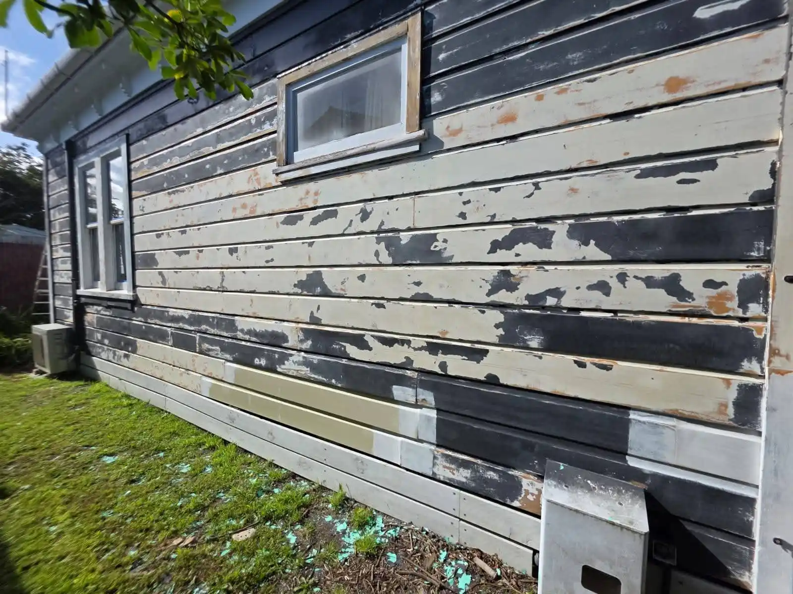 Exterior before painting - Project 2